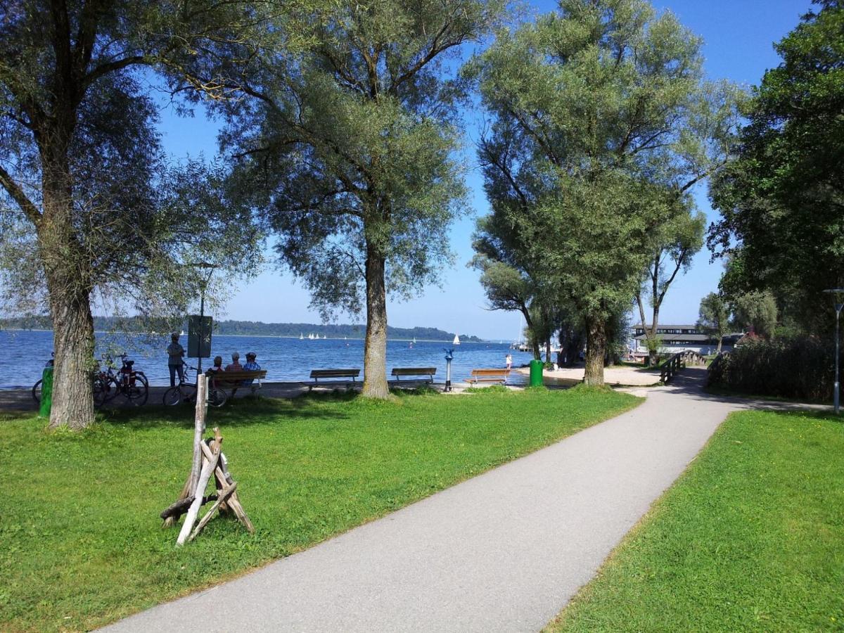 Direkt Zwischen Chiemsee U Alpen Dg Bernau am Chiemsee Bagian luar foto